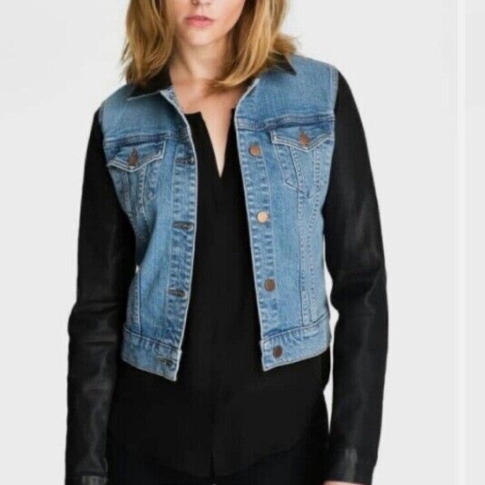 J Brand Bowie Two‎ Tone Jean Jacket